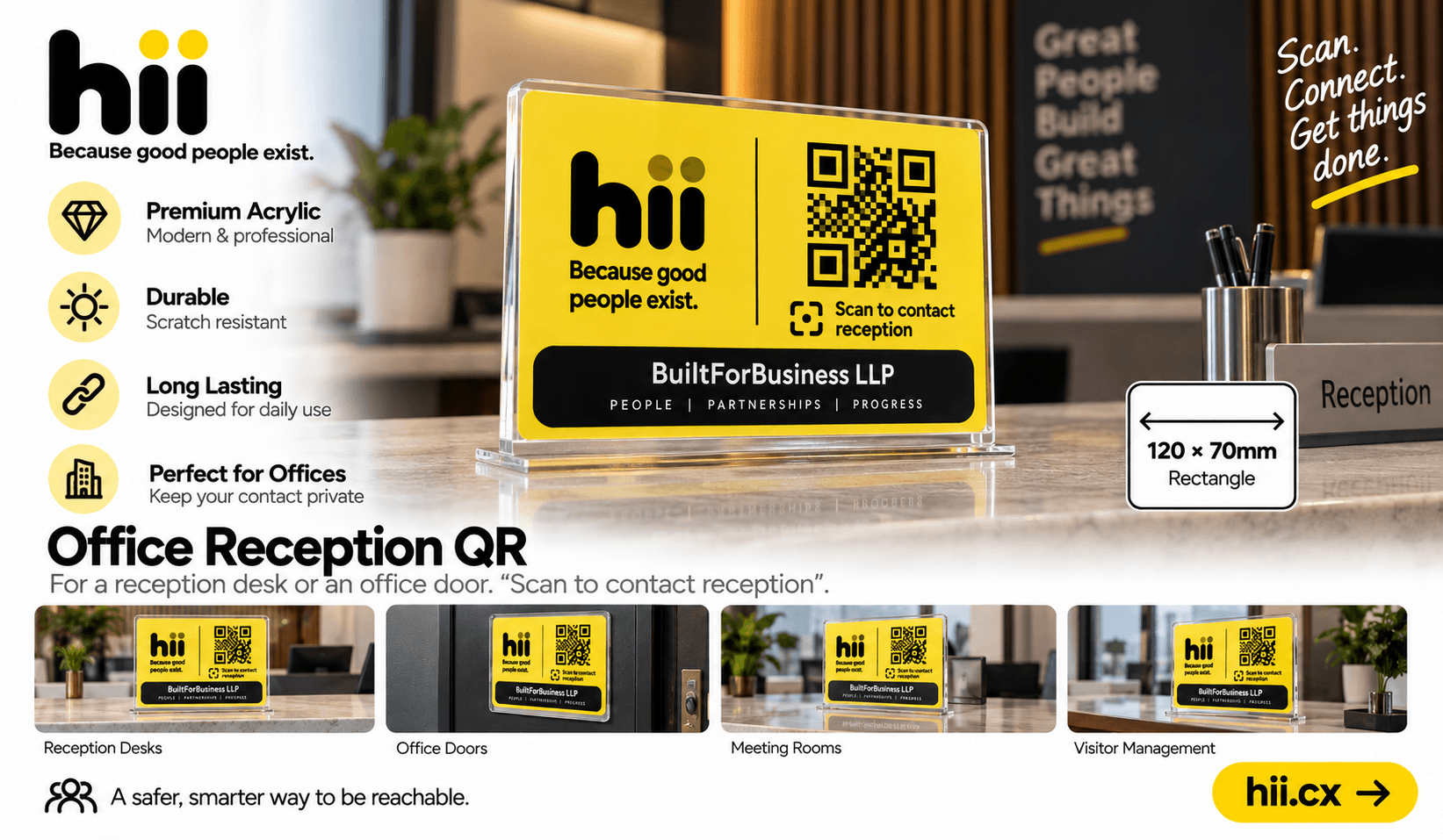 Office Reception QR