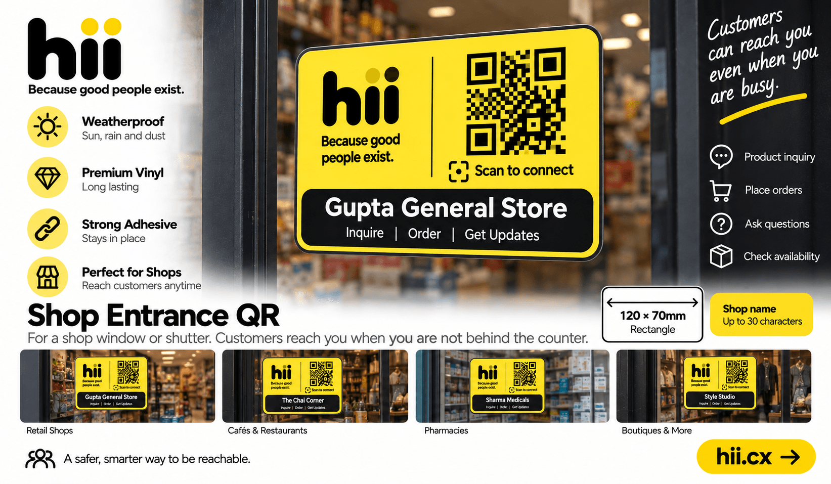 Shop Entrance QR